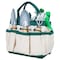 Nature Spring 7-Piece Gardening Tool Set, Mini Planting, Repotting Kit and Carrying Tote Bag Organizer 616984FER - alternate 1